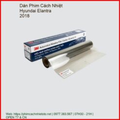 Dán Phim Cách Nhiệt Hyundai Elantra 2018 Chính Hãng Uy Tín