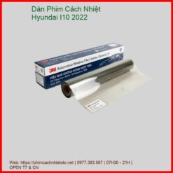 Dán Phim Cách Nhiệt Hyundai I10 2022 Cao Cấp Chính Hãng Tại TPHCM