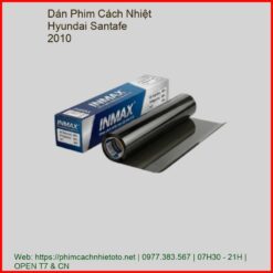 Dán Phim Cách Nhiệt Hyundai Santafe 2010 Chính Hãng Uy Tín TPHCM