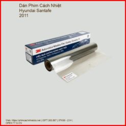 Dán Phim Cách Nhiệt Hyundai Santafe 2011 Chính Hãng Uy Tín