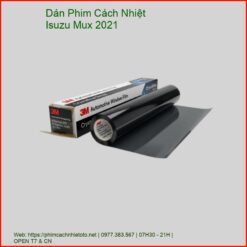 Dán Phim Cách Nhiệt Isuzu Mux 2021 Chính Hãng Uy Tín Tại TPHCM