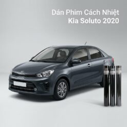 Dán Phim Cách Nhiệt Kia Soluto 2020 Chính Hãng Uy Tín Tại TPHCM