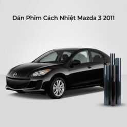 Dán Phim Cách Nhiệt Mazda 3 2011 Chính Hãng Uy Tín Tại TPHCM