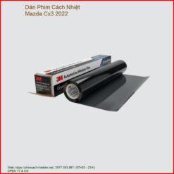 Dán Phim Cách Nhiệt Mazda CX3 2022 Chính Hãng Uy Tín TPHCM