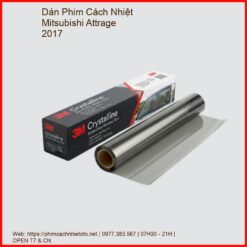 Dán Phim Cách Nhiệt Mitsubishi Attrage 2017 Chuyên Nghiệp Giá Tốt