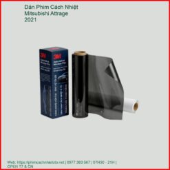 Dán Phim Cách Nhiệt Mitsubishi Attrage 2021 Uy Tín Chính Hãng TPHCM