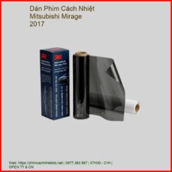 Dán Phim Cách Nhiệt Mitsubishi Mirage 2017 Giá Tốt Lắp Đặt Tận Nơi
