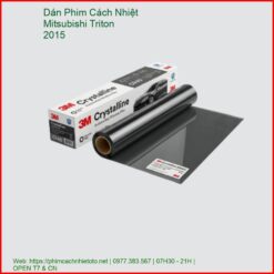 Dán Phim Cách Nhiệt Mitsubishi Triton 2015 Chính Hãng Uy Tín TPHCM