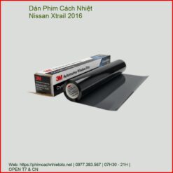Dán Phim Cách Nhiệt Nissan Xtrail 2016 Chính Hãng Giá Tốt Tại TPHCM