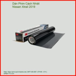 Dán Phim Cách Nhiệt Nissan Xtrail 2019 Chính Hãng Cao Cấp TPHCM