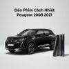 Dán Phim Cách Nhiệt Peugeot 2008 2021 Chính Hãng Giá Tốt TPHCM