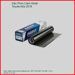 Dán Phim Cách Nhiệt Toyota Altis 2018 Chính Hãng Uy Tín TPHCM