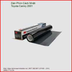 Dán Phim Cách Nhiệt Toyota Camry 2001 Chính Hãng Lắp Đặt Tận Nơi
