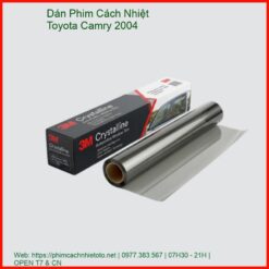 Dán Phim Cách Nhiệt Toyota Camry 2004 Chính Hãng Uy Tín TPHCM