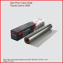 Dán Phim Cách Nhiệt Toyota Camry 2008 Uy Tín Chính Hãng TPHCM
