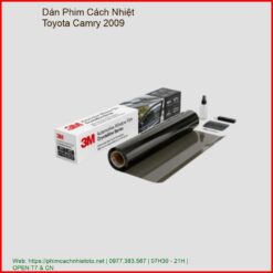 Dán Phim Cách Nhiệt Toyota Camry 2009 Chính Hãng Lắp Đặt Tận Nơi