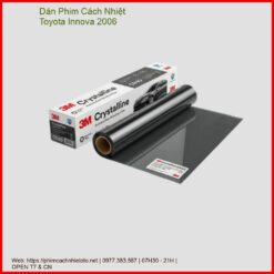 Dán Phim Cách Nhiệt Toyota Innova 2006 Chính Hãng Giá Tốt TPHCM