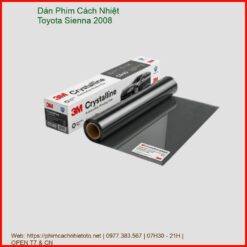 Dán Phim Cách Nhiệt Toyota Sienna 2008 Cao Cấp Chính Hãng Tại TPHCM