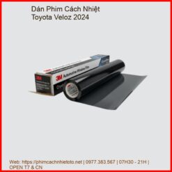 Dán Phim Cách Nhiệt Toyota Veloz 2024 Chính Hãng - Thi Công Nhanh Tại TPHCM