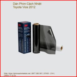 Dán Phim Cách Nhiệt Toyota Vios 2012 Chính Hãng Uy Tín TPHCM