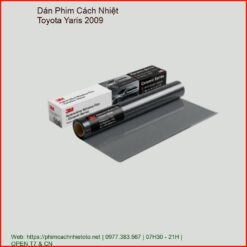 Dán Phim Cách Nhiệt Toyota Yaris 2009 Chính Hãng Cao Cấp TPHCM
