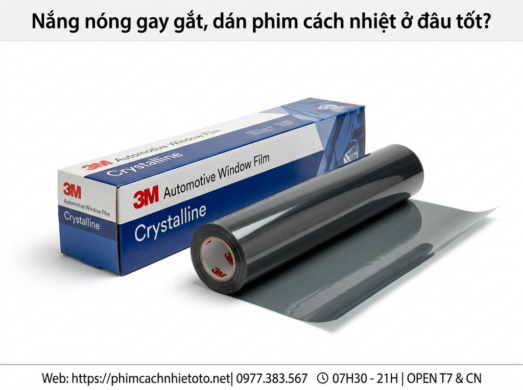 Nắng nóng gay gắt, dán phim cách nhiệt ở đâu tốt?
