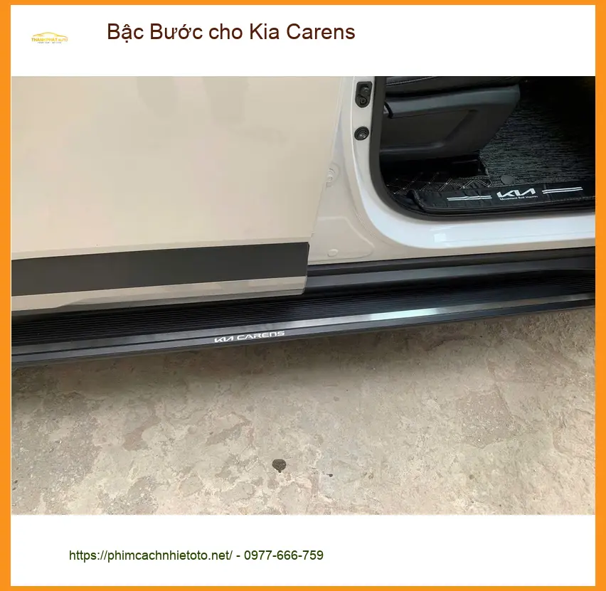 Anh Tùng lắp Bậc Bước cho Kia Carens Quận 2 để xe trông cứng cáp hơn ảnh thực tế 4