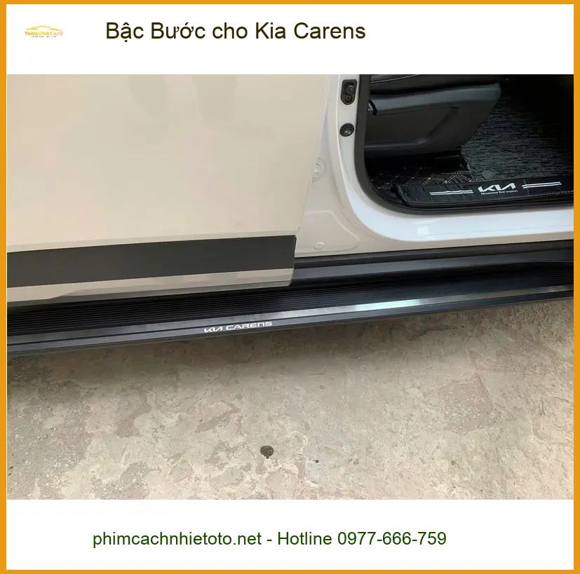 Anh Tùng lắp Bậc Bước cho Kia Carens tại Quận 9 cho xe tiện lợi hơn ảnh thực tế 2