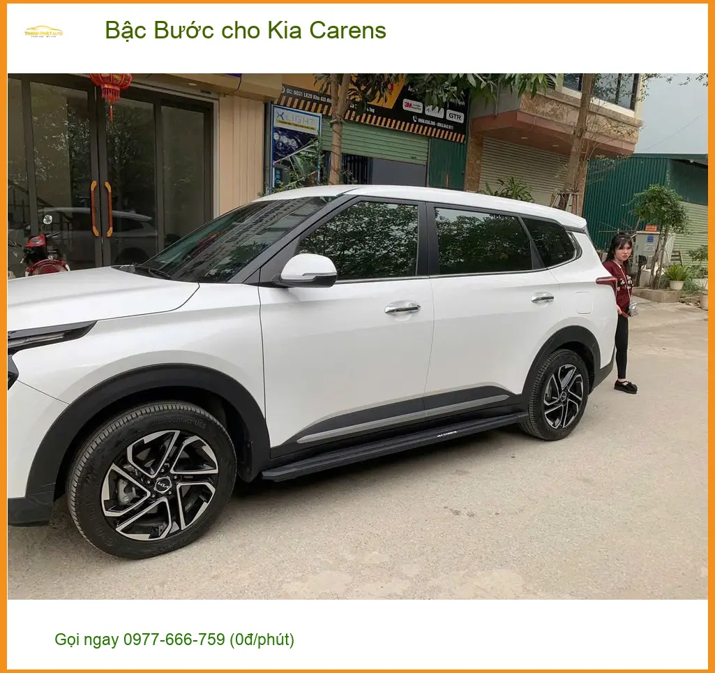Anh Tùng lắp Bậc Bước cho Kia Carens tại Quận 9 cho xe tiện lợi hơn ảnh thực tế 4