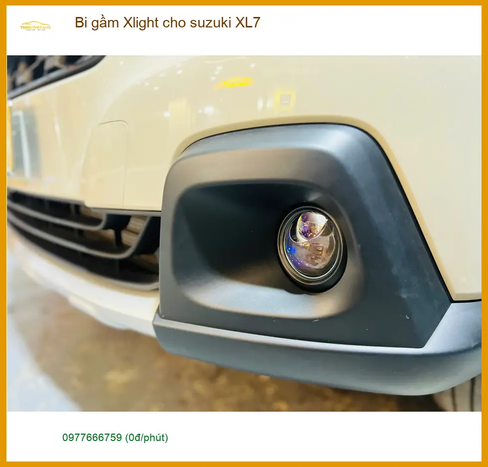Anh Tuấn Kiệt độ bi gầm Xlight cho Suzuki XL7 tại Quận Tân Phú để cải thiện ánh sáng