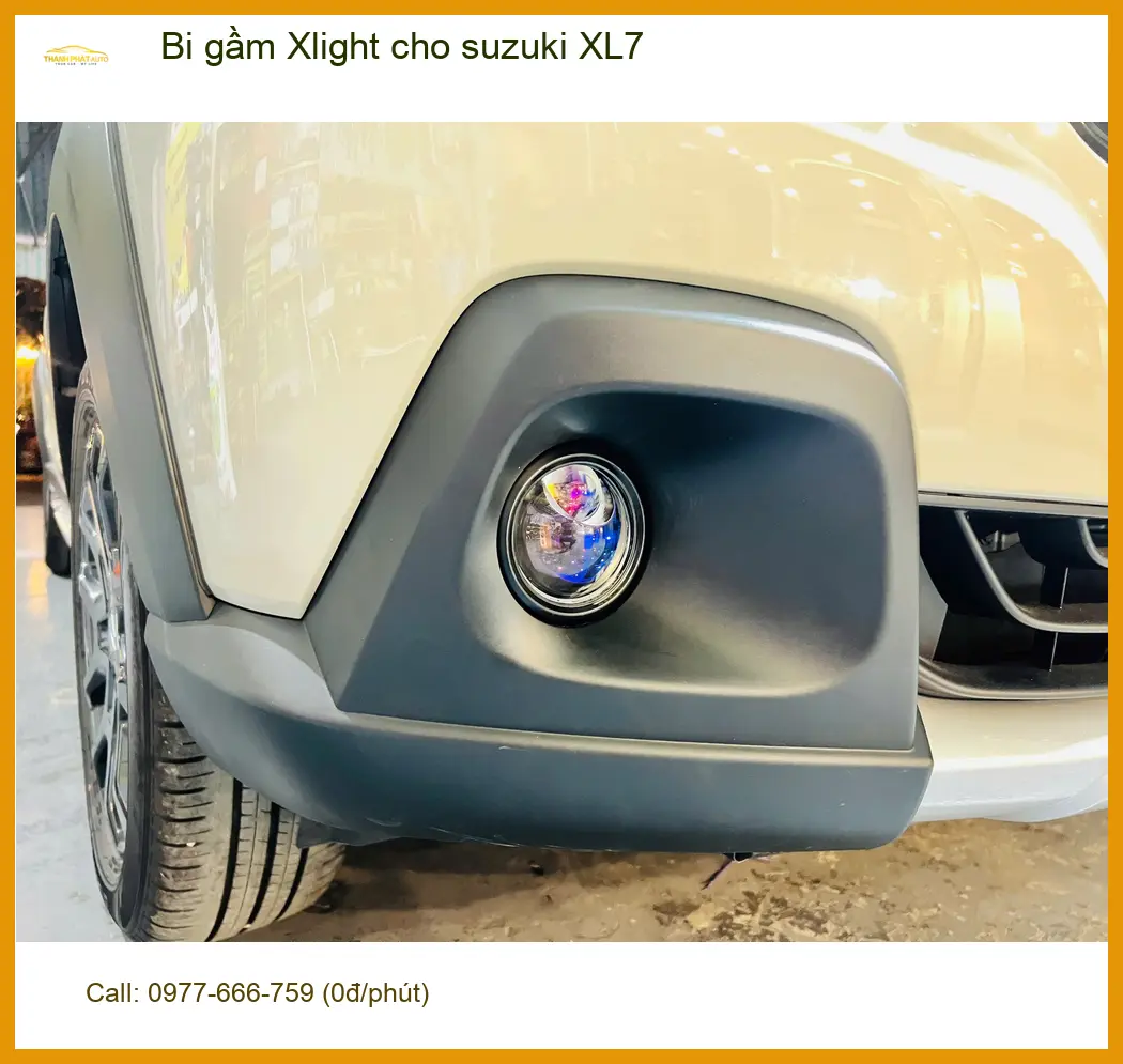 Anh Tuấn Kiệt độ bi gầm Xlight cho Suzuki XL7 tại Quận Tân Phú để cải thiện ánh sáng ảnh thực tế 2