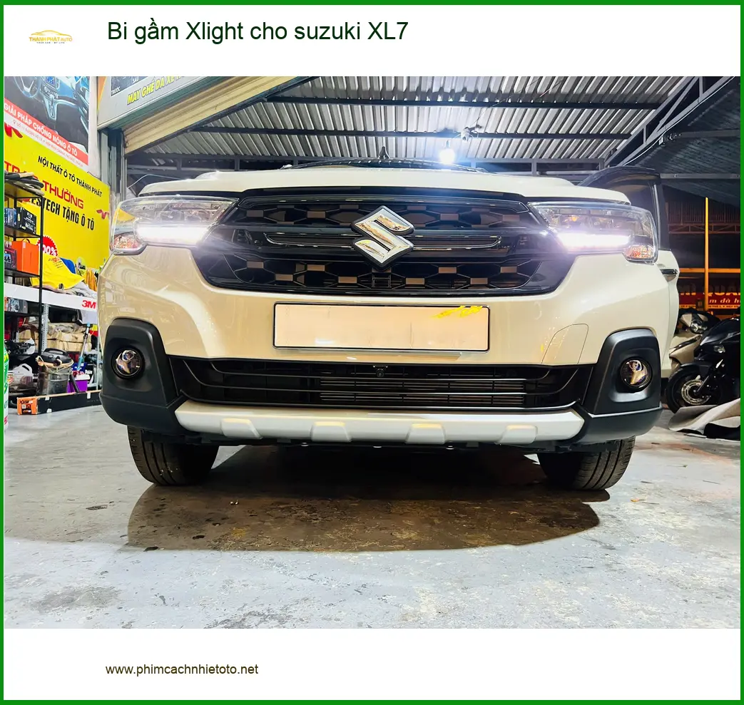 Anh Tuấn Kiệt độ bi gầm Xlight cho Suzuki XL7 tại Quận Tân Phú để cải thiện ánh sáng ảnh thực tế 3