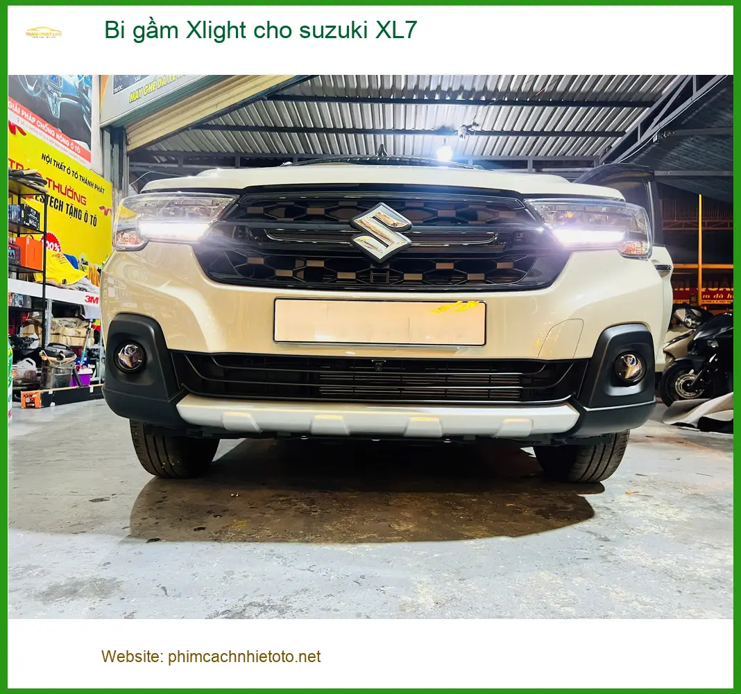 Anh Tấn lắp Bi gầm Xlight cho Suzuki XL7 Quận 12 đi đêm an toàn ảnh thực tế 3