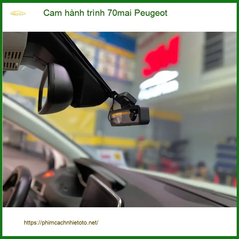 Anh Long lắp camera hành trình 70mai cho Peugeot 5008 ở Quận 12 ảnh thực tế 5