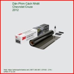 Dán Phim Cách Nhiệt Chevrolet Cruze 2012 Chính Hãng Uy Tín TPHCM