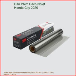 Dán Phim Cách Nhiệt Honda City 2020 Chính Hãng Chuyên Nghiệp TPHCM