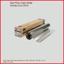 Dán Phim Cách Nhiệt Honda Civic 2016 Chuyên Nghiệp Chính Hãng TPHCM