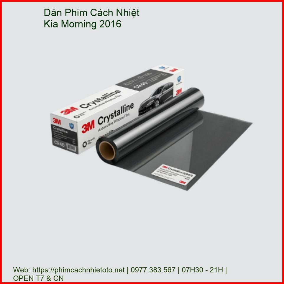 Dán Phim Cách Nhiệt Kia Morning 2016 Chính Hãng Giá Tốt Tại TPHCM chính hãng