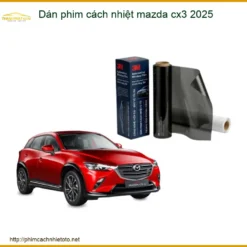 Dán Phim Cách Nhiệt Ô Tô Mazda CX3 - Trung Tâm Lắp Đặt Chính Hãng TPHCM