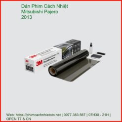 Dán Phim Cách Nhiệt Mitsubishi Pajero 2013 Chính Hãng Giá Tốt TPHCM