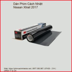 Dán Phim Cách Nhiệt Nissan Xtrail 2017 Chuyên Nghiệp Giá Tốt