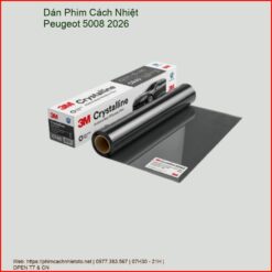 Dán Phim Cách Nhiệt Peugeot 5008 2026 Chính Hãng Giá Tốt TPHCM