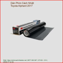 Dán Phim Cách Nhiệt Toyota Alphard 2017 Chuyên Nghiệp Chính Hãng