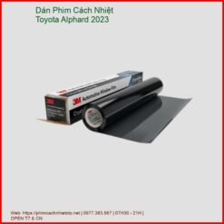 Dán Phim Cách Nhiệt Toyota Alphard 2023 Chính Hãng Cao Cấp TPHCM