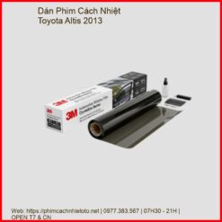 Dán Phim Cách Nhiệt Toyota Altis 2013 Chính Hãng Uy Tín TPHCM
