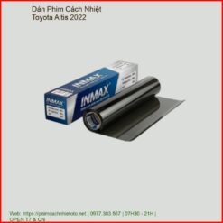 Dán Phim Cách Nhiệt Toyota Altis 2022 Chính Hãng Uy Tín TPHCM