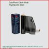 Dán Phim Cách Nhiệt Toyota Altis 2023 Chính Hãng Giá Tốt Tại TPHCM