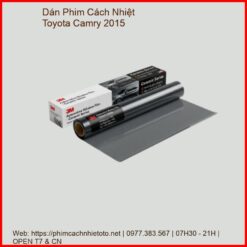Dán Phim Cách Nhiệt Toyota Camry 2015 Chính Hãng Uy Tín