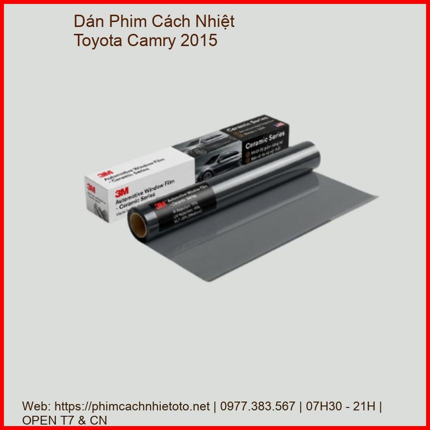 Dán Phim Cách Nhiệt Toyota Camry 2015 Chính Hãng Uy Tín chính hãng
