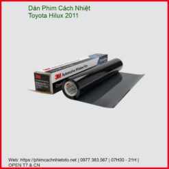 Dán Phim Cách Nhiệt Toyota Hilux 2011 Chính Hãng Uy Tín